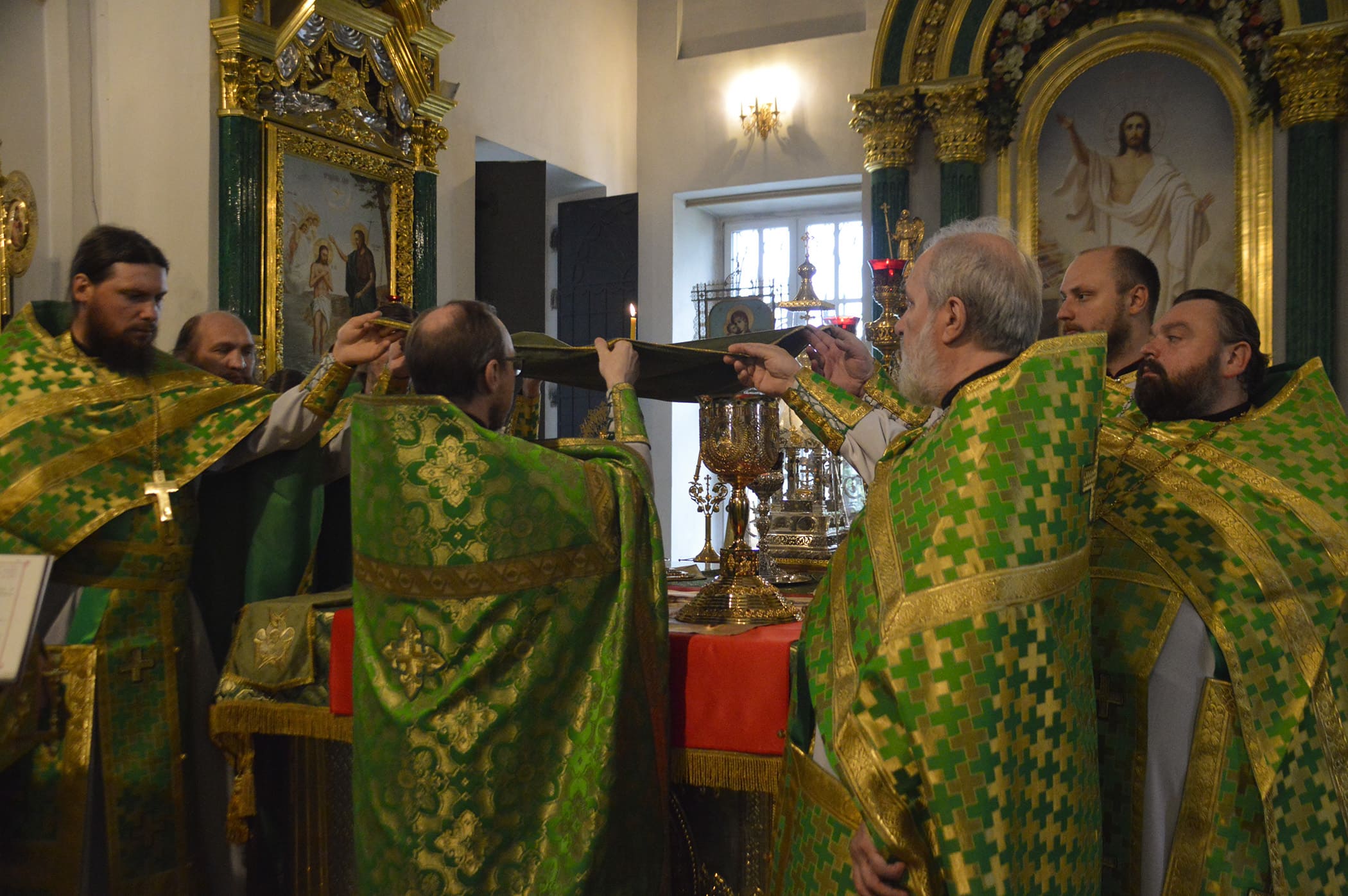Праздничная литургия в день обретения честных мощей прп. Сергия, игумена Радонежского, чудотворца 12